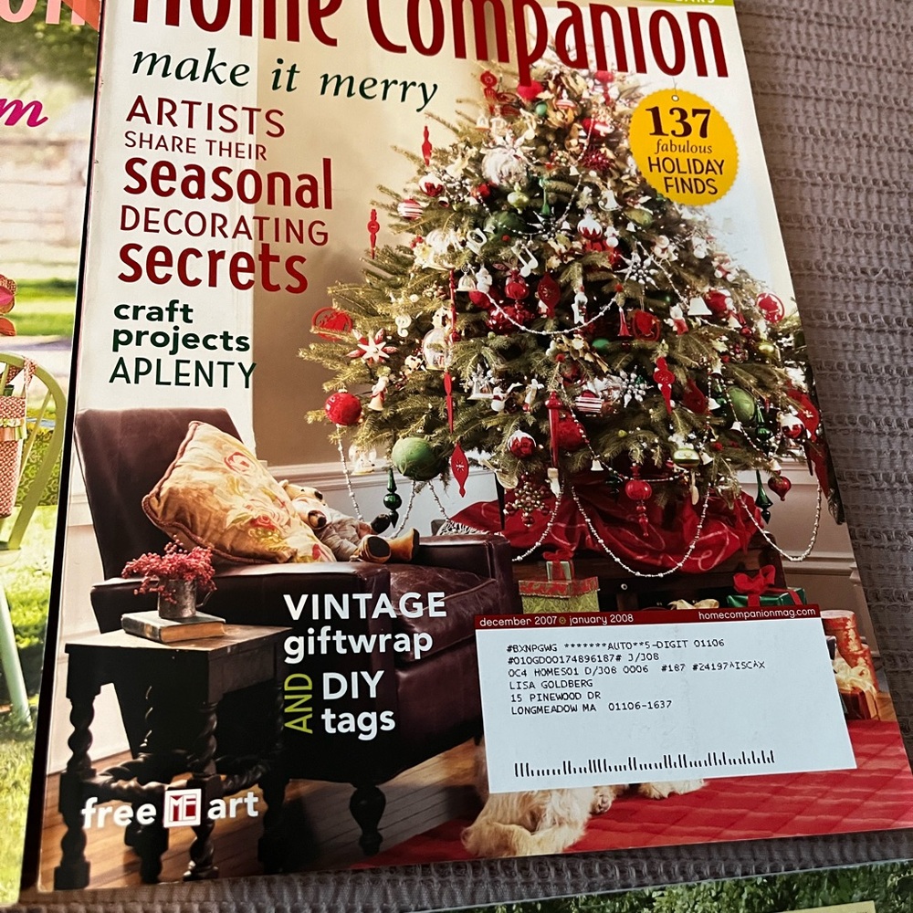 Mary Engelbreits Home Companion Magazine Collection 8 - Picture 3 of 11